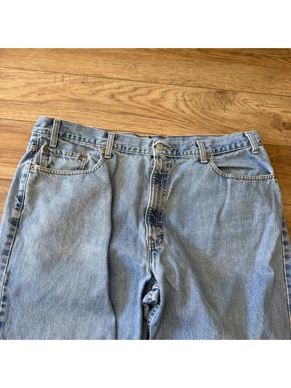 Vintage Levi's 550 Relaxed Fit Jeans Mens 42x32 Blue